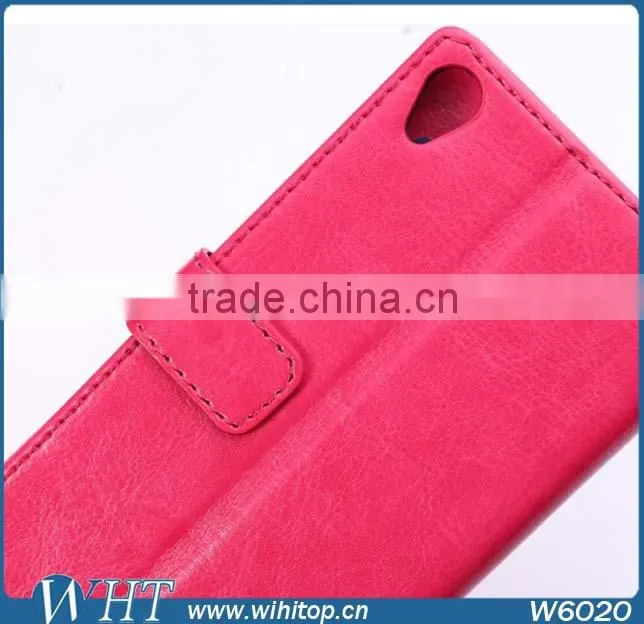 VINTAGE PU LEATHER BOOK WALLET CASE COVER FOR XPERIA Z3