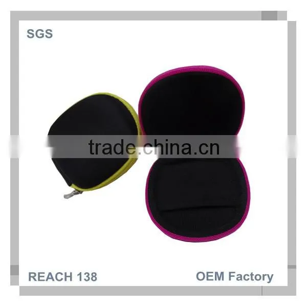2014 Mini Cute Cartoon Pattern Popular EVA earphone case