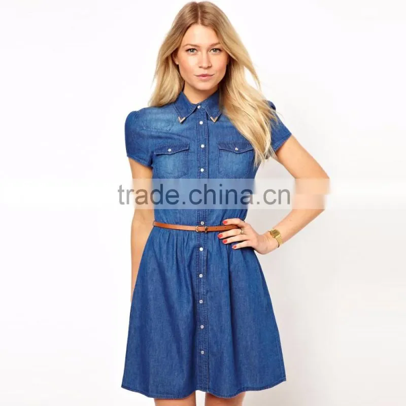240gsm twill knitted cotton poly stretch denim fabric