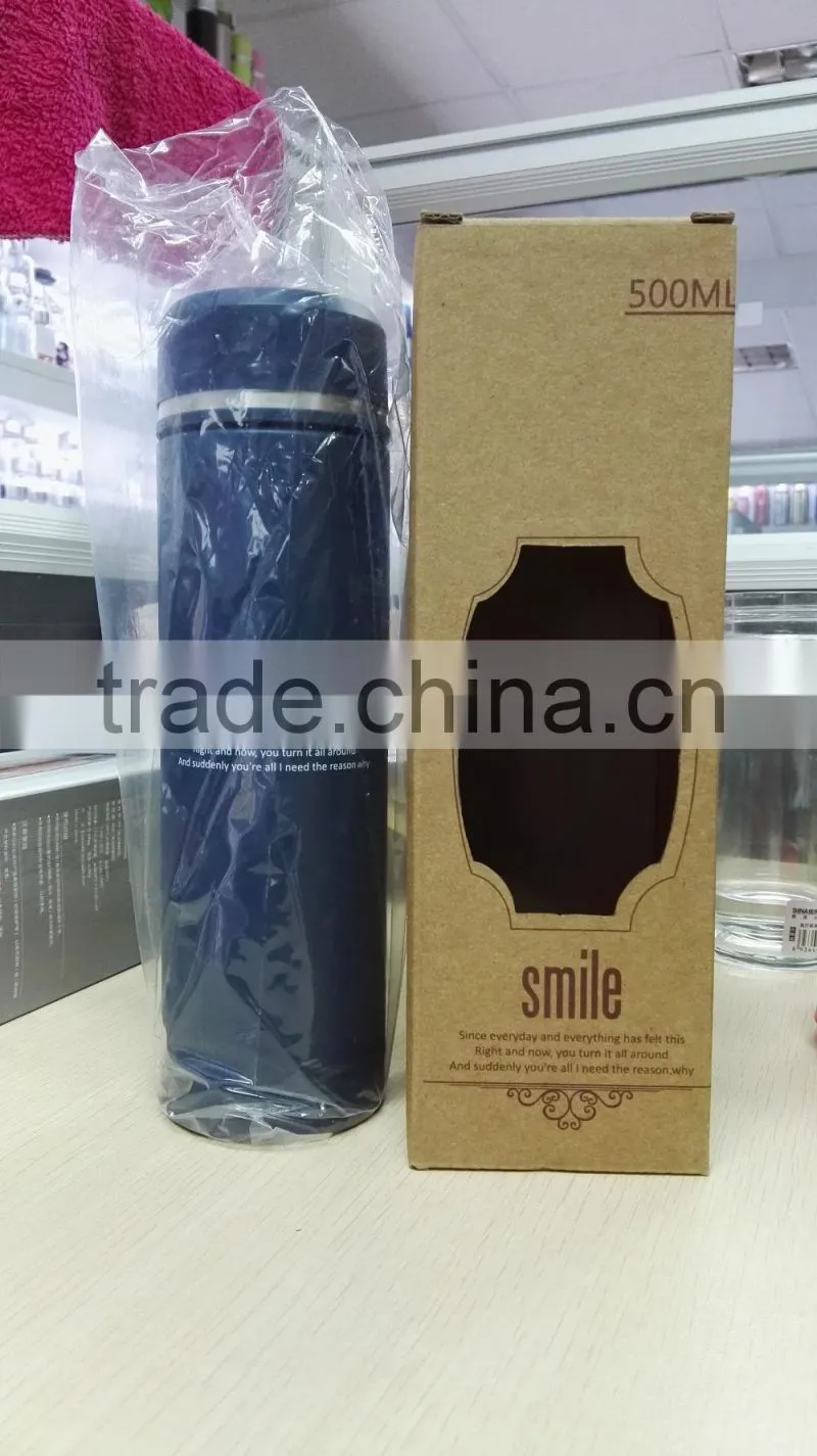 promotional gift insulated flasks and thermos stainless steel vacuum cup