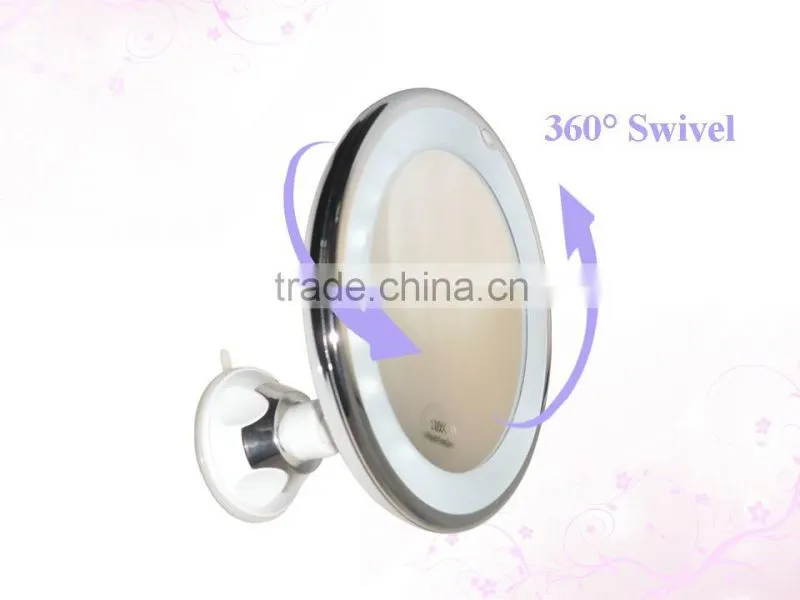 LED makeup mirror lighted Touch sensor mirror with adjustable lighting