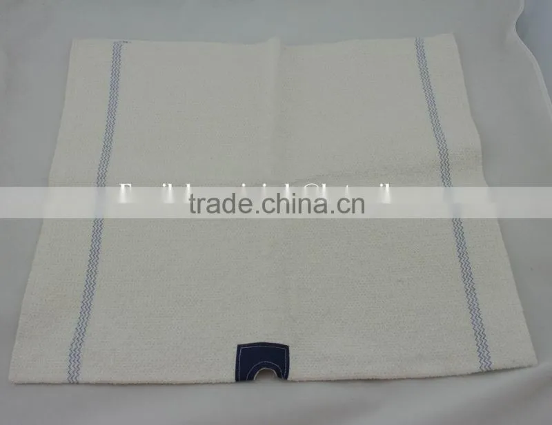 Stitch bonded nonwoven pink color 100%cotton floor cleaning cloth