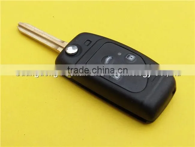 Hot Sell Toyota car remote key for Toyota Rav4 Corolla Scion Yaris Matrix 3 button flip folding key shell case cover