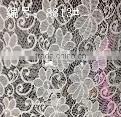 8813 nylon spandex laces for garment