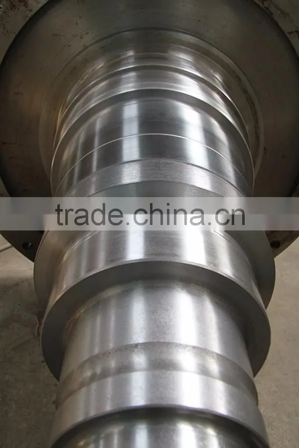 Cast iron shaft head with large diameter