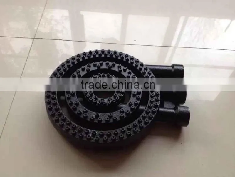 cast iron TripleHead gas burner