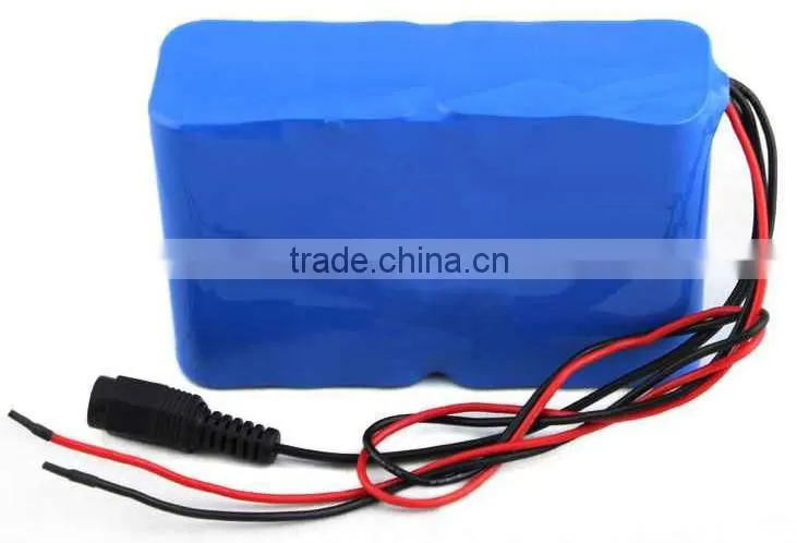 High capacity 11.1V 8800mAh lithium battery with BMS protection