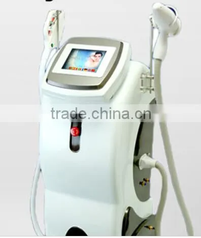 2014 Hot beauty equipment E light IPL RF ND Yag laser 4 in 1/laser machine
