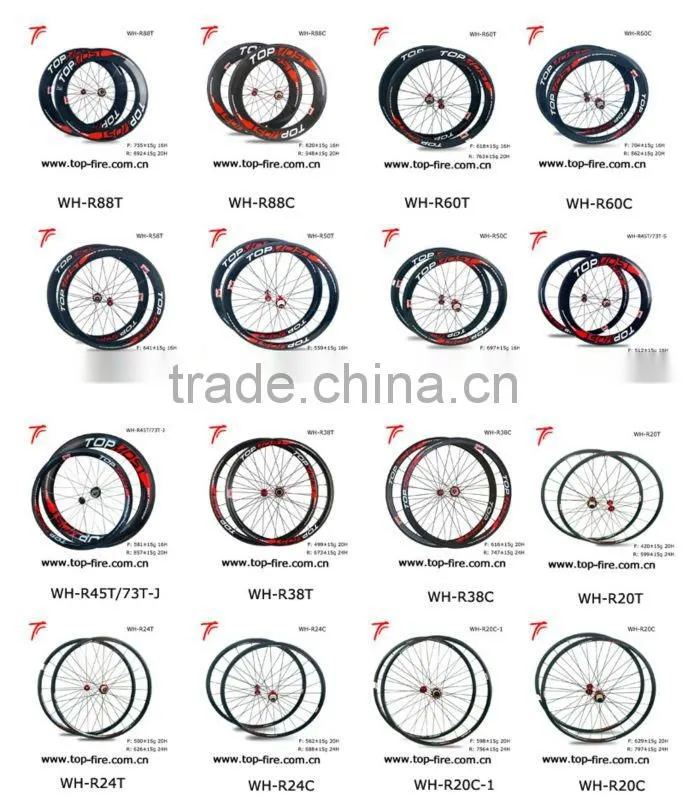24mm tubular carbon road bike wheels