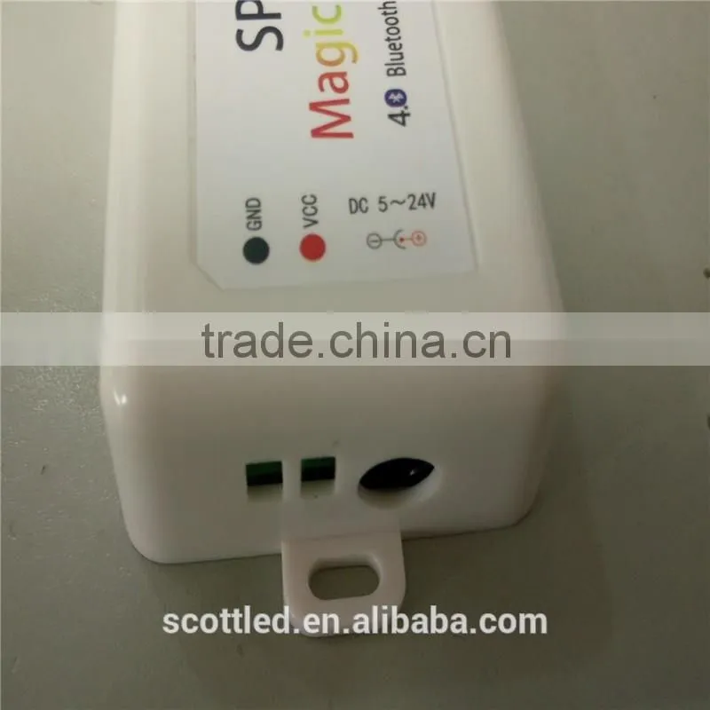 Programmable Dream Color rgb led strips SK6812/WS2812B 5050 RGB with Digital Built-in IC Bluetooth Smartphone APP Control LED