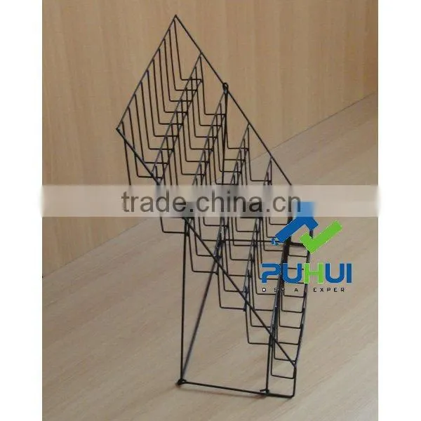 wire foldable brochure holder