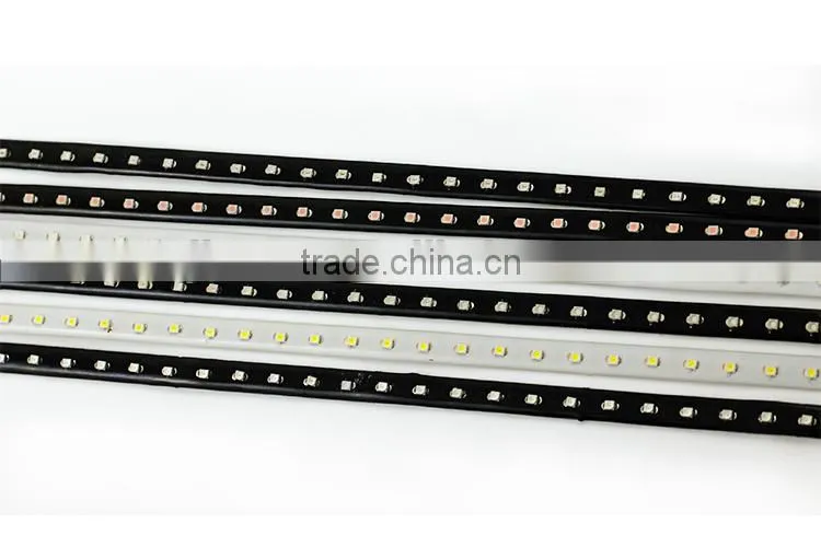 44smd 12V dc Car Auto Led Knight Rider Light 1210 60cm Flash decoration led strobe Lights