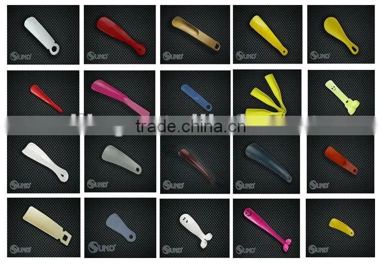 black colored plastic shoehorn
