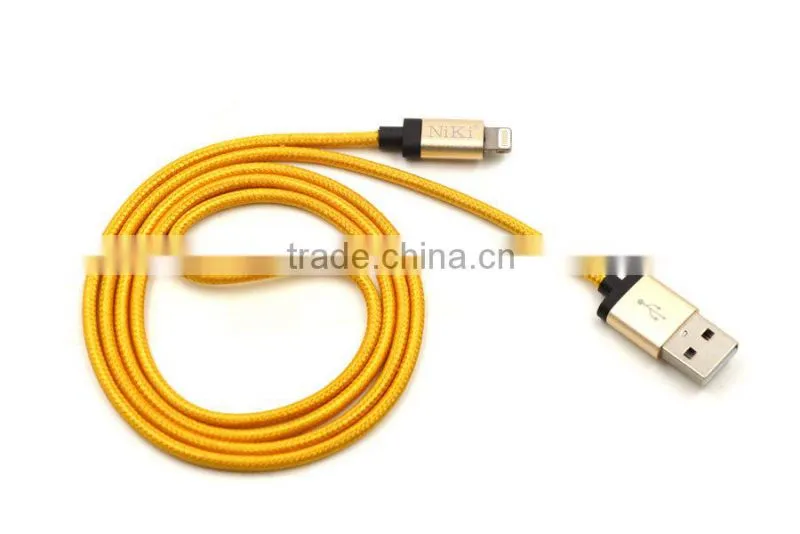 MFi approved manufacturer for lightn usb cable for iphone 6 plus