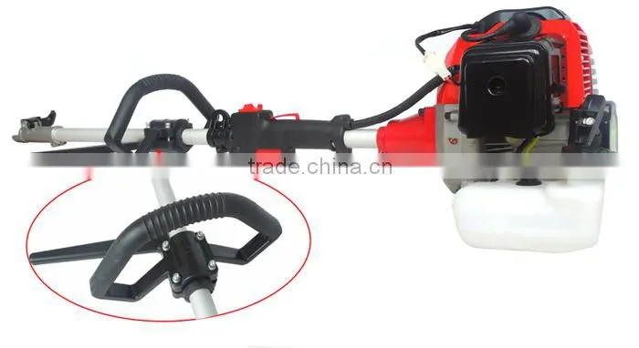 gasoline 43cc multifunctional 4 in 1 brush trimmer/grass trimmer/grass trimmer