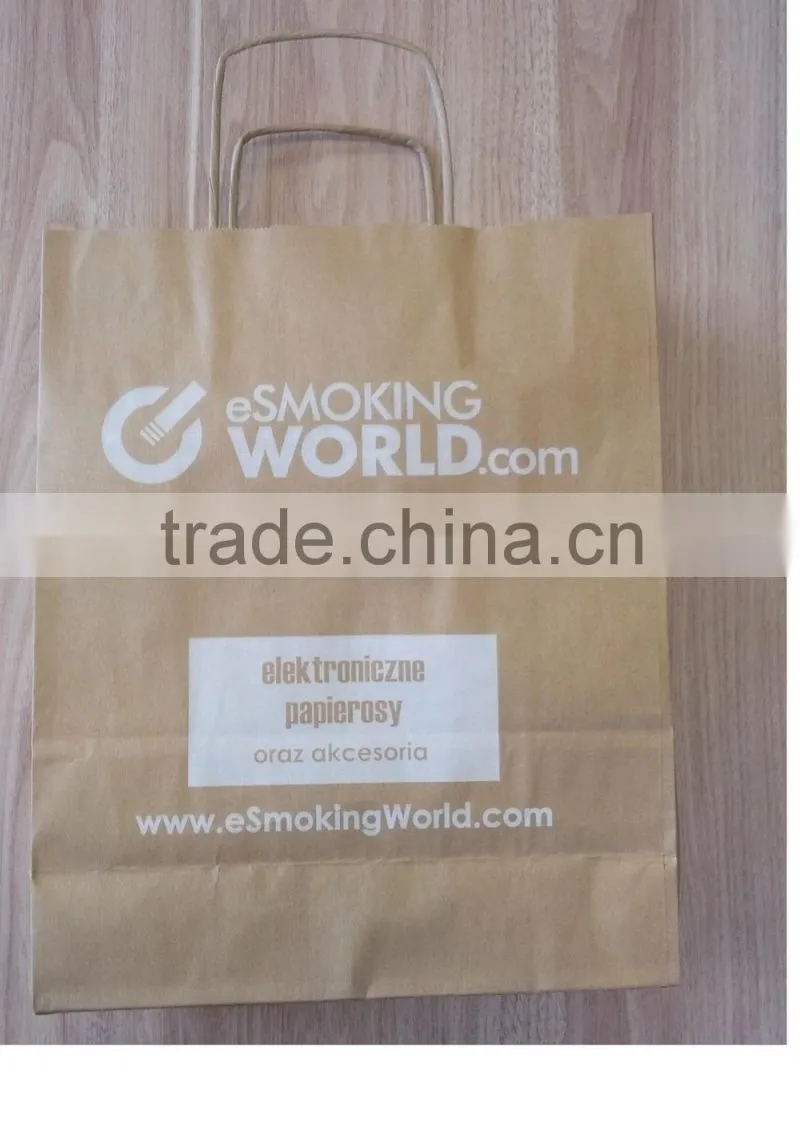 hot seller machine made paper bag,paper shopping bg,kraft paper bag