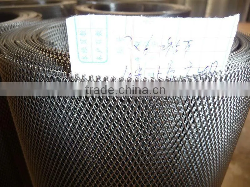flattened expanded metal sheet