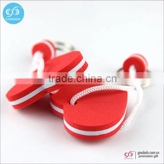 High quality good promotional gift bicycle shape eva key chain