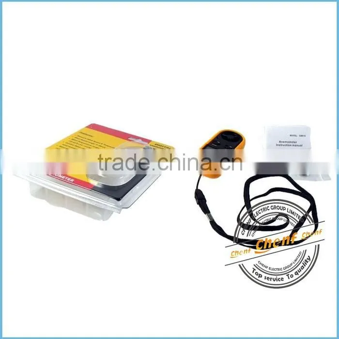 CE Approval Digital Anemometer with Temperature and Humidity Pocket Size CF816
