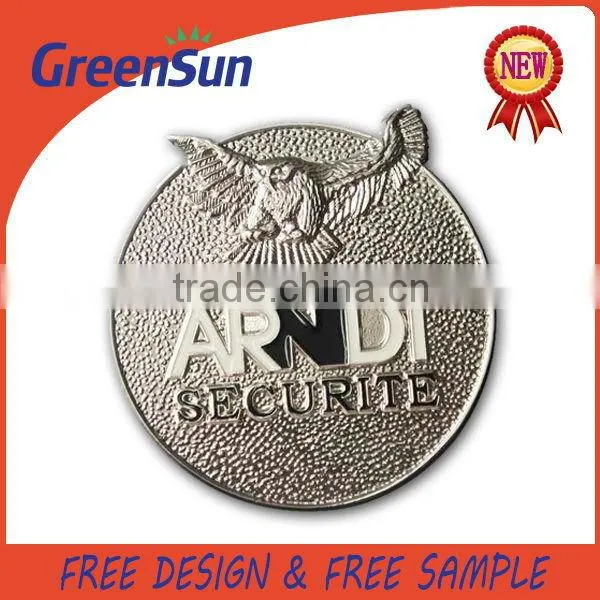 Bottom price special silver with jade coin
