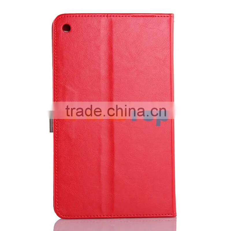 Wholesale Colored Leather Case For Asus Fonepad 8 FE380 CG Flip Cover TPU Protective Book Case