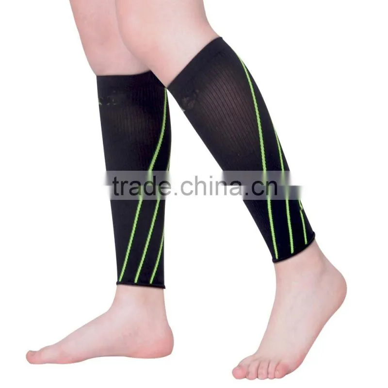 New design sports compression calf sleeve for women