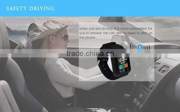 Promotional Gift U8 Smart Watch for Smart Phone Smartwatch 2016