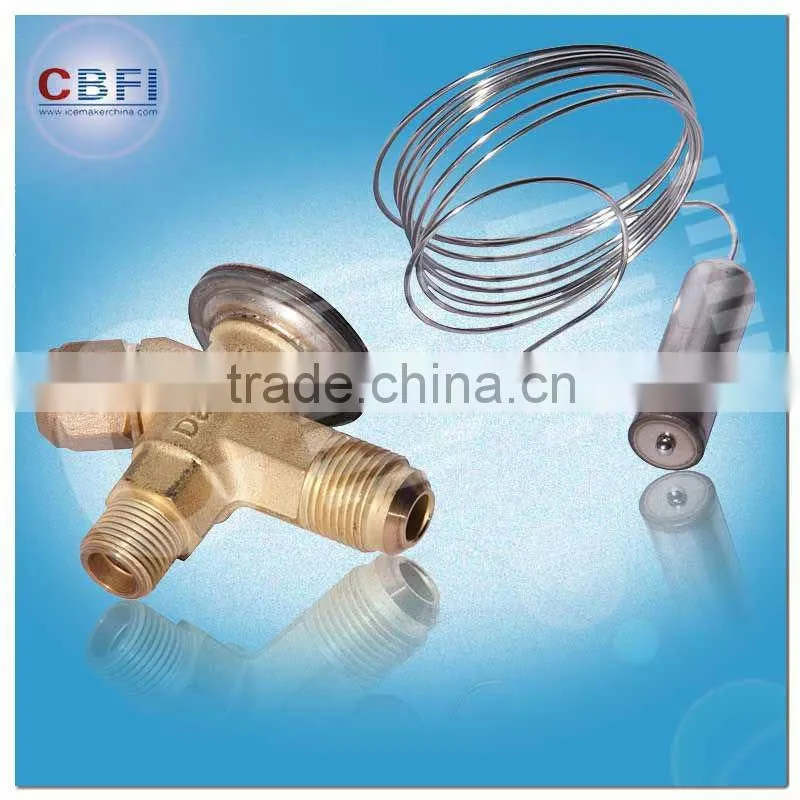 Electric containerized block ice maker for African areas