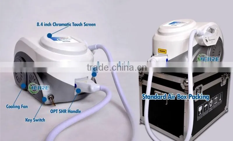New design ipl shr opt laser permanent home medical device