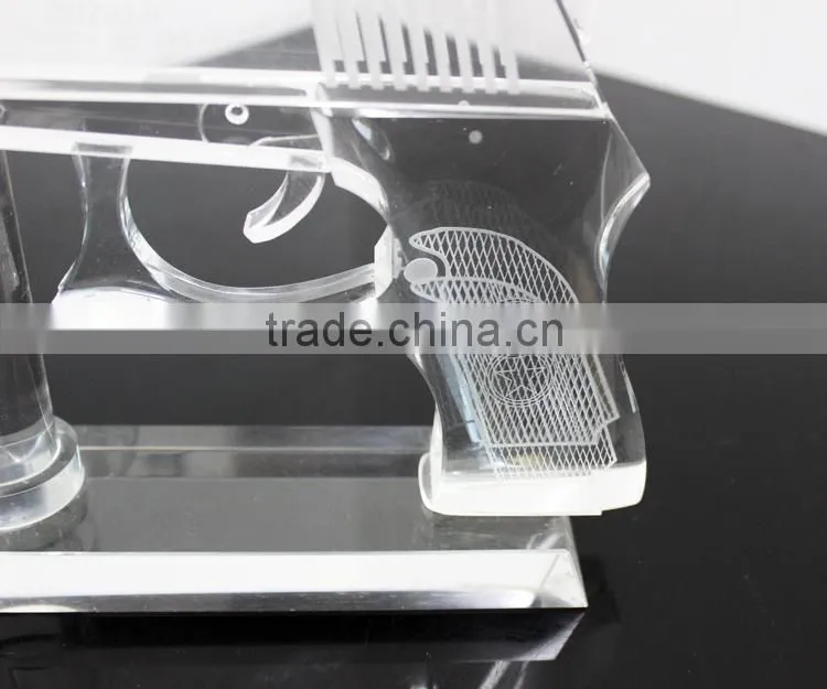 Hot sale crystal gun model wholesale