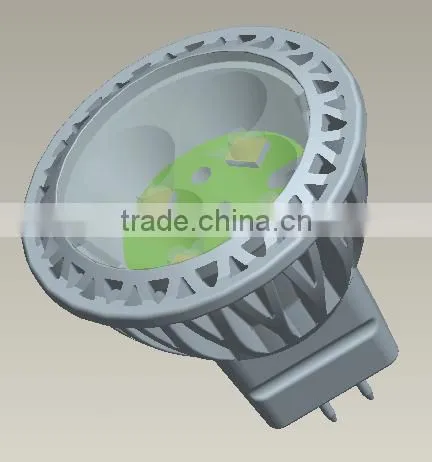 220V 12V led spotlight mr11 g4 2W 3W 4W