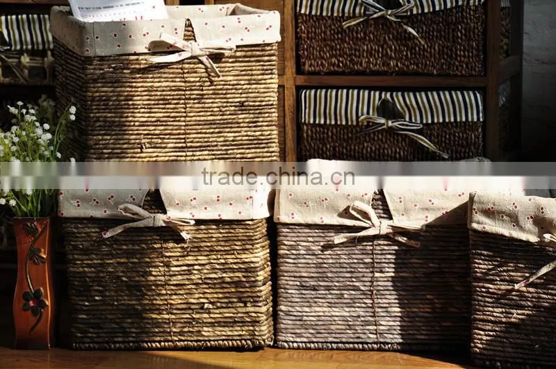 Home used / hotel ued Cheap hot sale simple woven storage baskets