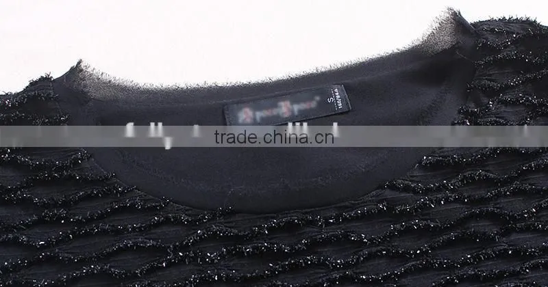 Long sleeve lace super soft chiffon t-shirts 2016