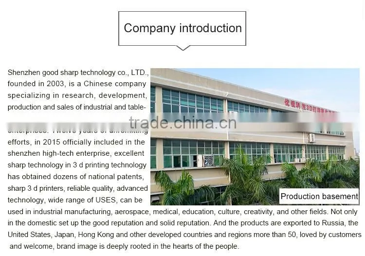 Rapid Prototyping Printer Usage And Digital Printer Type Rapid Prototyping 3D Printer With LED Display