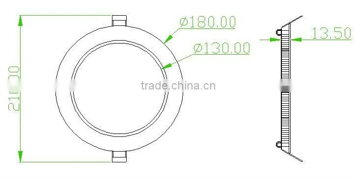 8W/10W/15W/18W Ultra Slim LED Panel Light, Ultra Slim Only 14.5mm