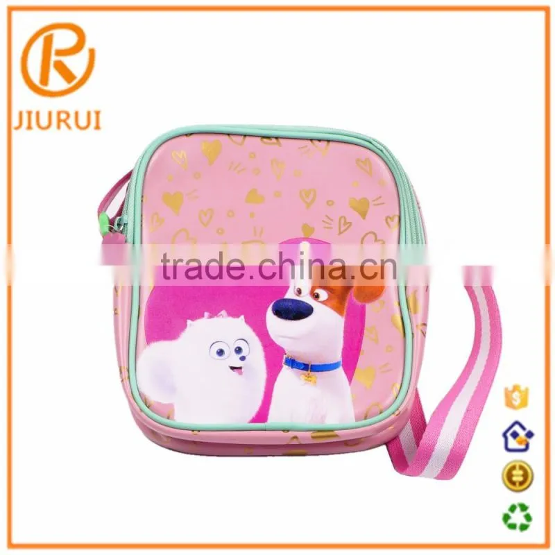 Fancy children bag, canvas cute cartoon wholesale little child school bag