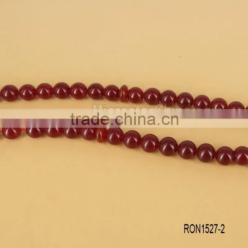 Greek Komboloi, Worry Beads, Red Jasper Round Beads 8mm & Metal Master Beads