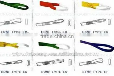 lifting tools flat 100% polyester duplex web sling belt polyester webbing