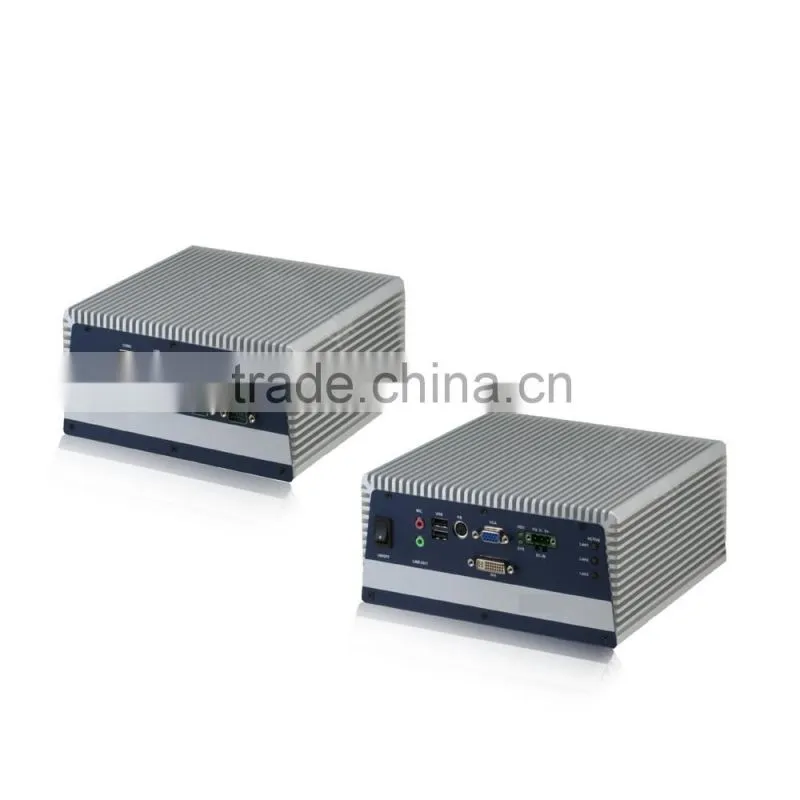Intel Core i7 i5 P4500 CPU 1*VGA 1*DVI 3*LAN 6*USB 4*COM fanless industrial pc