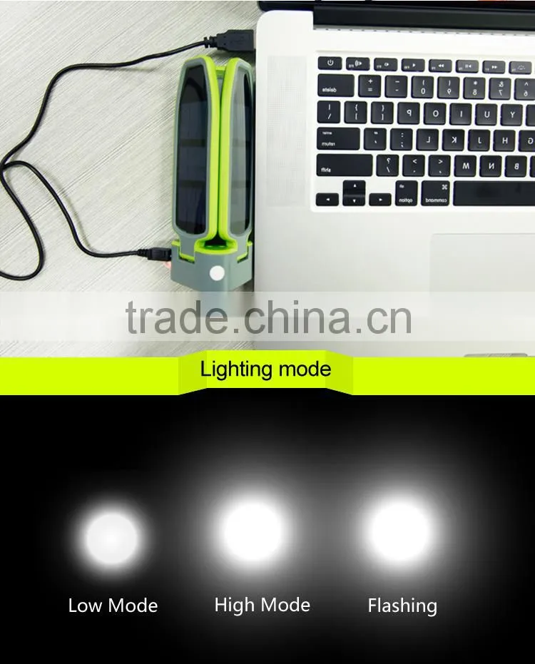 Solar outdoor sports led rechargeable fishing lantern lights for night fishing, bivouac, BBQ