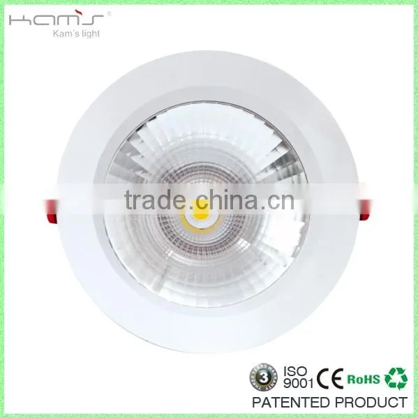COB 12W LED Downlight Dimmable / 12W Ultrathin Pure Aluminium LED Downlight