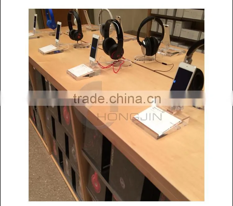 Hongjin Earphone Shop Wooden Display Stand