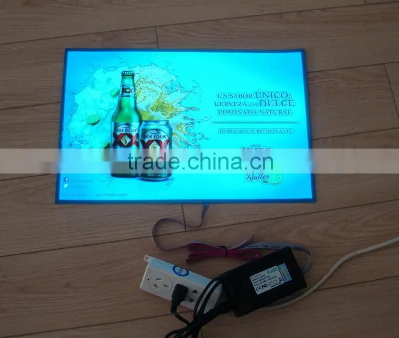 Waterproof EL Poster / outdoors EL Flash Poster / outdoor EL poster