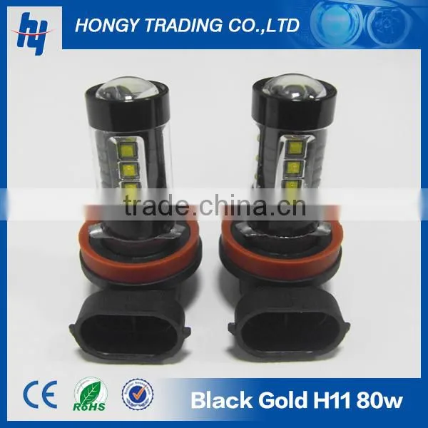 Black-top H11/H8 80w osram led fog light
