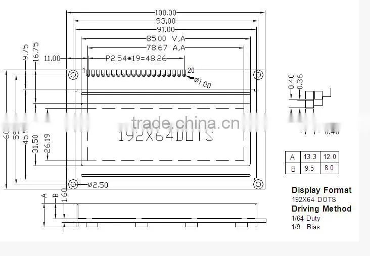 Electric storage water heaters LCD screen
