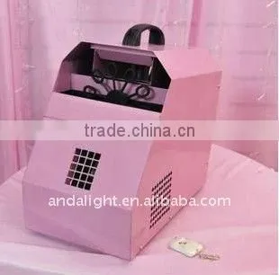 single wheel small bubble machine