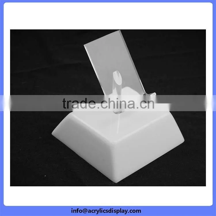 China gold manufacturer Reliable Quality transparent acrylic tablet pc display