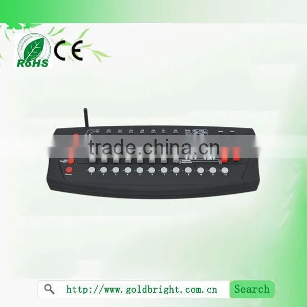 China Lighting Control 192 Channel 8 Fader Wireless DMX Controller