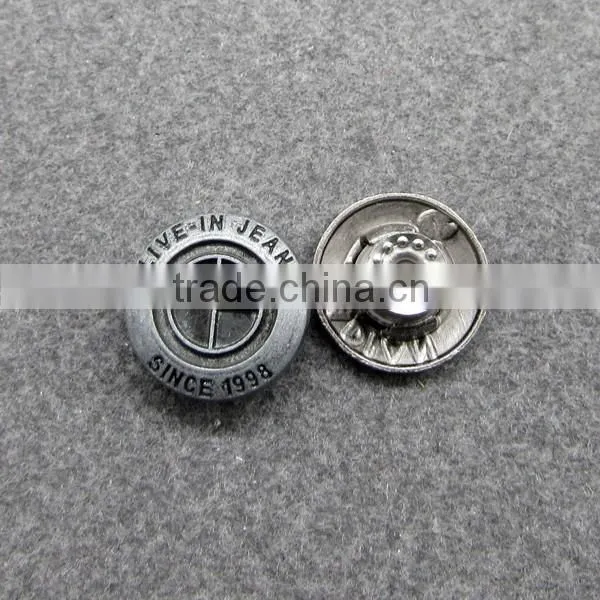 Engraving Buttons For Garment