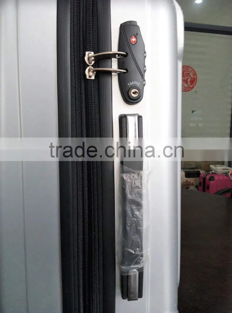 Business Quality Vintage ABS+PC Bright colorful trolley luggage set